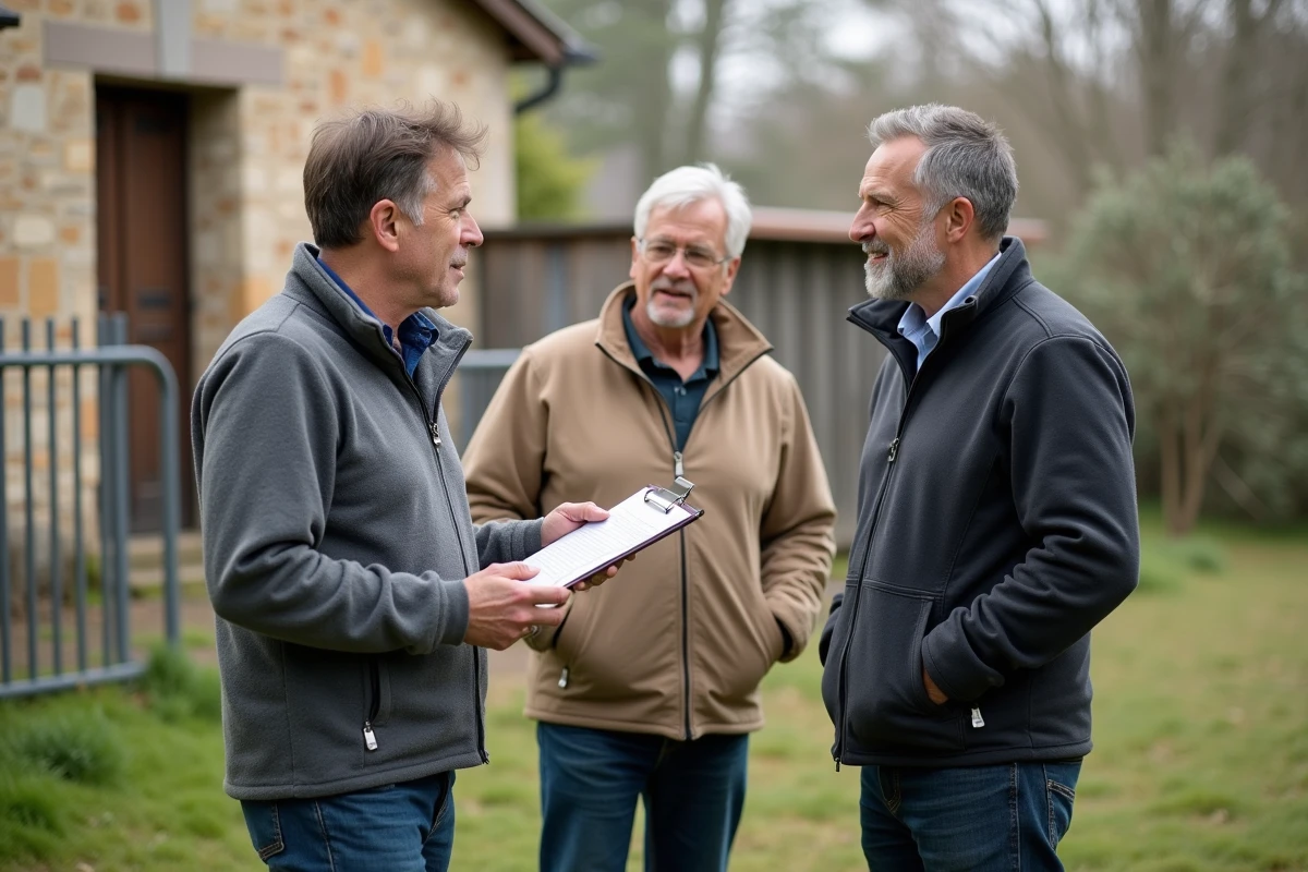 Participants à une formation ACACED dans un centre animalier en région rurale française
